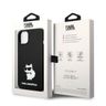 Karl Lagerfeld KLHMP14SSNCHBCK iPhone 14/ 15 / 13 6,1" hardcase czarny/black Silicone Choupette MagSafe na NearMe.pl