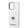 Karl Lagerfeld KLHMP14LSNCHBCH iPhone 14 Pro 6,1" hardcase biały/white Silicone Choupette MagSafe na NearMe.pl