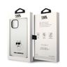 Karl Lagerfeld KLHMP14MSNCHBCH iPhone 14 Plus / 15 Plus 6,7" hardcase biały/white Silicone Choupette MagSafe na NearMe.pl