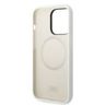 Karl Lagerfeld KLHMP14XSNCHBCH iPhone 14 Pro Max 6,7" hardcase biały/white Silicone Choupette MagSafe na NearMe.pl