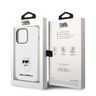 Karl Lagerfeld KLHMP14XSNCHBCH iPhone 14 Pro Max 6,7" hardcase biały/white Silicone Choupette MagSafe na NearMe.pl