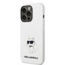 Karl Lagerfeld KLHMP14XSNCHBCH iPhone 14 Pro Max 6,7" hardcase biały/white Silicone Choupette MagSafe na NearMe.pl