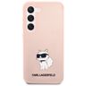 Karl Lagerfeld KLHCS23MSNCHBCP S23+ S916 hardcase różowy/pink Silicone Choupette na NearMe.pl