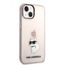 Karl Lagerfeld KLHCP14MHNCHTCP iPhone 14 Plus / 15 Plus 6,7" różowy/pink hardcase Ikonik Choupette na NearMe.pl