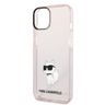 Karl Lagerfeld KLHCP14MHNCHTCP iPhone 14 Plus / 15 Plus 6,7" różowy/pink hardcase Ikonik Choupette na NearMe.pl
