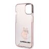 Karl Lagerfeld KLHCP14MHNCHTCP iPhone 14 Plus / 15 Plus 6,7" różowy/pink hardcase Ikonik Choupette na NearMe.pl