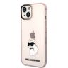 Karl Lagerfeld KLHCP14MHNCHTCP iPhone 14 Plus / 15 Plus 6,7" różowy/pink hardcase Ikonik Choupette na NearMe.pl