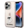 Karl Lagerfeld KLHCP14LHNCHTCP iPhone 14 Pro 6,1" różowy/pink hardcase Ikonik Choupette na NearMe.pl