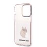 Karl Lagerfeld KLHCP14XHNCHTCP iPhone 14 Pro Max 6,7" różowy/pink hardcase Ikonik Choupette na NearMe.pl