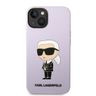 Karl Lagerfeld KLHCP14MSNIKBCU iPhone 14Plus / 15 Plus 6,7" hardcase purpurowy/purple Silicone Ikonik na NearMe.pl