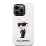 Karl Lagerfeld KLHCP14LSNIKBCH iPhone 14 Pro 6,1" hardcase biały/white Silicone Ikonik na NearMe.pl