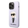 Karl Lagerfeld KLHCP14LSNIKBCU iPhone 14Pro 6,1" hardcase purpurowy/purple Silicone Ikonik na NearMe.pl