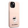Karl Lagerfeld KLHCP14MSNCHBCP iPhone 14 Plus / 15 Plus 6,7" hardcase różowy/pink Silicone Choupette na NearMe.pl