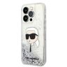 Karl Lagerfeld KLHCP14LLNKHCH iPhone 14 Pro 6,1" srebrny/silver hardcase Glitter Karl Head na NearMe.pl