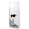 Karl Lagerfeld KLHCP14SLNKHCH iPhone 14/ 15 / 13 6,1" srebrny/silver hardcase Glitter Karl Head na NearMe.pl