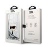 Karl Lagerfeld KLHCP14SLNKHCH iPhone 14/ 15 / 13 6,1" srebrny/silver hardcase Glitter Karl Head na NearMe.pl