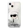 Karl Lagerfeld KLHCP14SLNKHCH iPhone 14/ 15 / 13 6,1" srebrny/silver hardcase Glitter Karl Head na NearMe.pl