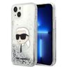 Karl Lagerfeld KLHCP14MLNKHCH iPhone 14 Plus / 15 Plus 6,7" srebrny/silver hardcase Glitter Karl Head na NearMe.pl