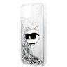 Karl Lagerfeld KLHCP14MLNCHCS iPhone 14 Plus / 15 Plus 6,7" srebrny/silver hardcase Glitter Choupette Head na NearMe.pl