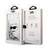 Karl Lagerfeld KLHCP14MLNCHCS iPhone 14 Plus / 15 Plus 6,7" srebrny/silver hardcase Glitter Choupette Head na NearMe.pl