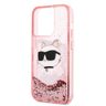 Karl Lagerfeld KLHCP14XLNCHCP iPhone 14 Pro Max 6,7" różowy/pink hardcase Glitter Choupette Head na NearMe.pl