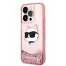 Karl Lagerfeld KLHCP14XLNCHCP iPhone 14 Pro Max 6,7" różowy/pink hardcase Glitter Choupette Head na NearMe.pl