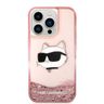 Karl Lagerfeld KLHCP14XLNCHCP iPhone 14 Pro Max 6,7" różowy/pink hardcase Glitter Choupette Head na NearMe.pl