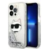 Karl Lagerfeld KLHCP14XLNCHCS iPhone 14 Pro Max 6,7" srebrny/silver hardcase Glitter Choupette Head na NearMe.pl