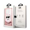 Karl Lagerfeld KLHCP14LLNCHCP iPhone 14 Pro 6,1" różowy/pink hardcase Glitter Choupette Head na NearMe.pl