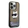 Karl Lagerfeld KLHCP14LLNCHCK iPhone 14 Pro 6,1" czarny/black hardcase Glitter Choupette Head na NearMe.pl