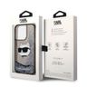 Karl Lagerfeld KLHCP14LLNCHCK iPhone 14 Pro 6,1" czarny/black hardcase Glitter Choupette Head na NearMe.pl