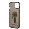 Karl Lagerfeld KLHCP14SHNIKTCK iPhone 14/ 15 / 13 6,1" czarny/black hardcase Ikonik Karl Lagerfeld na NearMe.pl