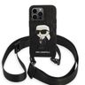 Karl Lagerfeld KLHCP14XSTKMK iPhone 14 Pro Max 6,7" czarny/black hardcase Monogram Ikonik Patch na NearMe.pl