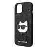 Karl Lagerfeld KLHCP14MG2CPK iPhone 14 Plus / 15 Plus 6,7" czarny/black hardcase Glitter Choupette Patch na NearMe.pl