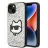 Karl Lagerfeld KLHCP14SG2CPS iPhone 14 / 15 / 13 6,1" srebrny/silver hardcase Glitter Choupette Patch na NearMe.pl