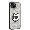 Karl Lagerfeld KLHCP14SG2CPS iPhone 14 / 15 / 13 6,1" srebrny/silver hardcase Glitter Choupette Patch na NearMe.pl