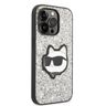 Karl Lagerfeld KLHCP14XG2CPS iPhone 14 Pro Max 6,7" srebrny/silver hardcase Glitter Choupette Patch na NearMe.pl