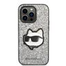 Karl Lagerfeld KLHCP14XG2CPS iPhone 14 Pro Max 6,7" srebrny/silver hardcase Glitter Choupette Patch na NearMe.pl