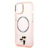 Karl Lagerfeld KLHMP14SHNKCIP iPhone 14 / 15 / 13 6,1" hardcase różowy/pink Iconic Karl&Choupette Magsafe na NearMe.pl