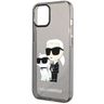 Karl Lagerfeld KLHCP12MHNKCTGK iPhone 12/12 Pro 6,1" czarny/black hardcase Gliter Karl&Choupette na NearMe.pl