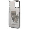 Karl Lagerfeld KLHCP12MHNKCTGK iPhone 12/12 Pro 6,1" czarny/black hardcase Gliter Karl&Choupette na NearMe.pl