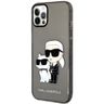 Karl Lagerfeld KLHCP12MHNKCTGK iPhone 12/12 Pro 6,1" czarny/black hardcase Gliter Karl&Choupette na NearMe.pl