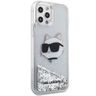 Karl Lagerfeld KLHCP12MLNCHCS iPhone 12/12 Pro 6,1" srebrny/silver hardcase Glitter Choupette Head na NearMe.pl