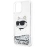 Karl Lagerfeld KLHCP12MLNCHCS iPhone 12/12 Pro 6,1" srebrny/silver hardcase Glitter Choupette Head na NearMe.pl