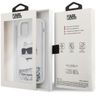 Karl Lagerfeld KLHCP12MLNCHCS iPhone 12/12 Pro 6,1" srebrny/silver hardcase Glitter Choupette Head na NearMe.pl