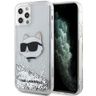 Karl Lagerfeld KLHCP12MLNCHCS iPhone 12/12 Pro 6,1" srebrny/silver hardcase Glitter Choupette Head na NearMe.pl