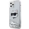Karl Lagerfeld KLHCP12MLNCHCS iPhone 12/12 Pro 6,1" srebrny/silver hardcase Glitter Choupette Head na NearMe.pl
