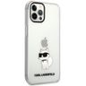 Karl Lagerfeld KLHCP12MHNCHTCT iPhone 12 /12 Pro 6,1" transparent hardcase Ikonik Choupette na NearMe.pl