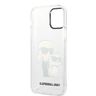 Karl Lagerfeld KLHCP12MHNKCTGT iPhone 12/12 Pro 6,1" transparent hardcase Gliter Karl&Choupette na NearMe.pl