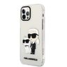 Karl Lagerfeld KLHCP12MHNKCTGT iPhone 12/12 Pro 6,1" transparent hardcase Gliter Karl&Choupette na NearMe.pl